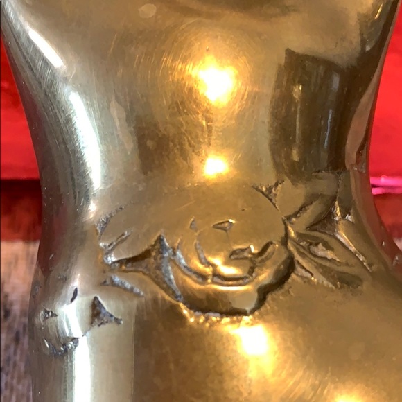 #415 Vintage Brass Cat Figure - Picture 6 of 7